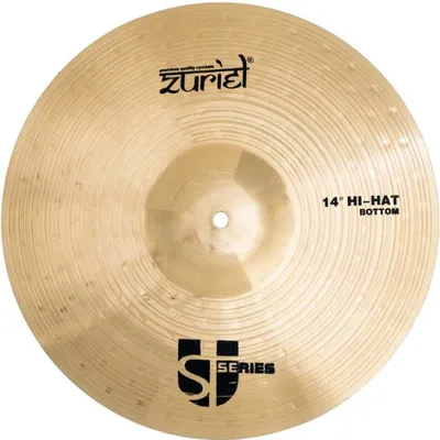 Imagen del producto de Zuriel STU, platillo de hi-hat de 14 pulgadas, para percusión