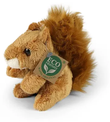 Immagine prodotto di Scoiattolo di peluche, 12 cm, ecologico