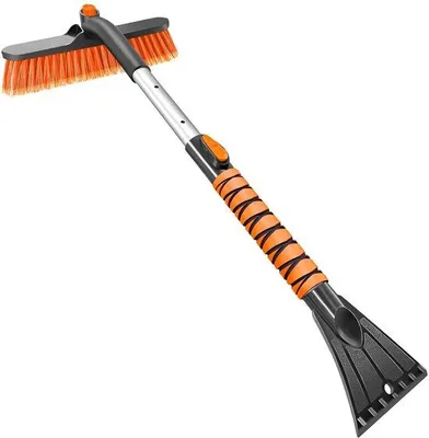 Produktbild von Orangerote IJskrabber für Scheibe und Fenster - 84 cm