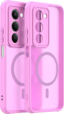 Produktbild von Handyhülle für Xiaomi Redmi 15 Pink Matt Case Schutzhülle Kratzfest Passgenau