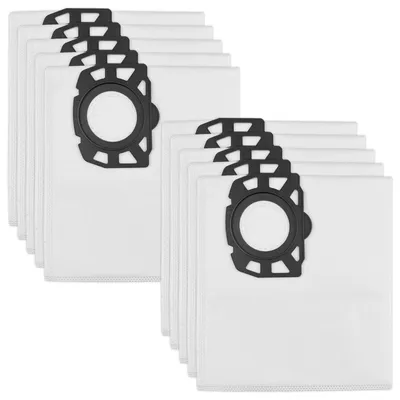 Staubsaugerbeutel 10er-Pack für Kärcher WD4-WD6, MV4-MV6