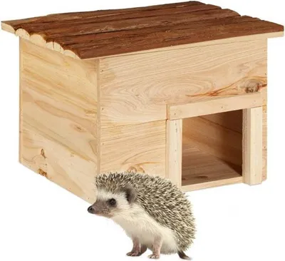 Immagine prodotto di Casetta per riccio in legno