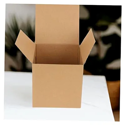 Produktbild von 10 Stück kleine Wellpappkartons für Versand, Geschenke und Handwerk – robust und leicht für Kleinunternehmen