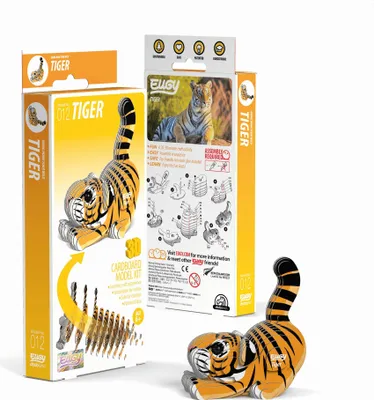 Produktbild von EUGY - 3D Bastelset Tiger