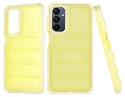 Produktbild von Techsuit Wave Shield Back Cover Hülle für Samsung Galaxy A15 4G/5G - Gelb
