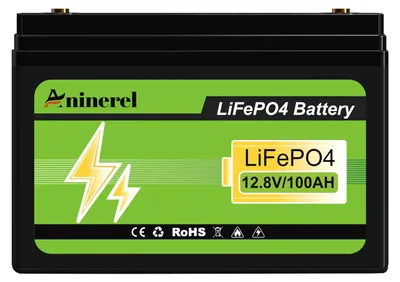 Obrázek produktu pro LiFePO4 baterie, kapacita 100 Ah, integrovaný systém řízení baterie (BMS), 12V 100AH