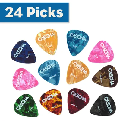 Produktbild von CASCHA HH 2191 Celluloid Guitar Pick Set
