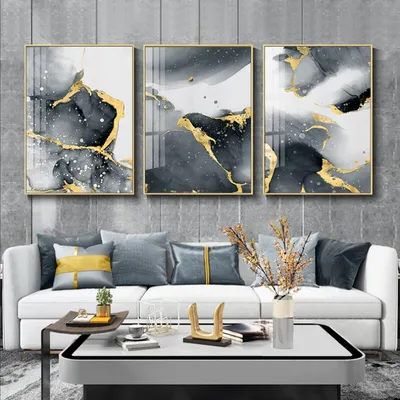Produktbild von TPFLiving Kunstdruck LW-417 (OHNE RAHMEN) Poster - Leinwand - Wandbild - Hochauflösender Giclée-Druck, langlebig und hochwertig - Abstrakte Strukturen -  - Größe: 21x30cm