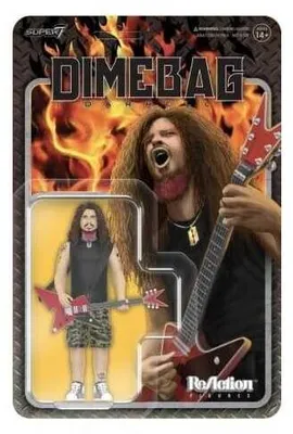 Productafbeelding van Dimebag Darrell ReAction Actiefiguur, Serie 01, Dimebag Darrell, Culprit