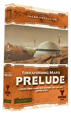 Produktbild von Terraforming Mars: Prelude (Italienische Ausgabe) – Brettspiel – Ghenos Games – 1-5 Spieler – 12+
