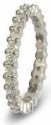 Produktbild von Ring Silber rhodiniert mit Zirkonia 56