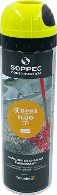 Produktbild von Markierungsspray 'FLUO-TP' Neon-Gelb, 500 ml