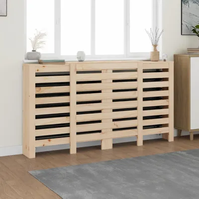 Produktbild von vidaXL Heizkörperverkleidung 210x21x85 cm Massivholz Kiefer