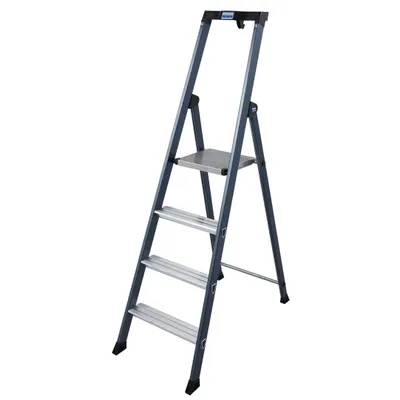 Produktbild von Krause 124180 Sepro Stehleiter Elox. 4 Stufen