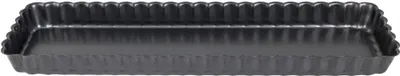 Produktbild von DeBuyer rechteckige Antihaft Kuchenform mit herausnehmbarem Boden 35,6cm