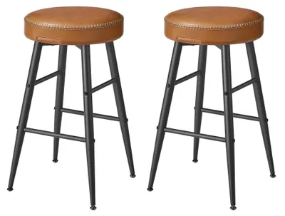 Produktbild von VASAGLE EKHO Kollektion - Barhocker, 2er Set, Barstuhl, Küchenstuhl, Kunstleder,
