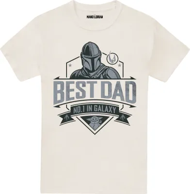 Obrázok produktu pre Star Wars: The Mandalorian - Tričko "No. 1 In Galaxy" pre mužov TV2107 (XL) (Natural)