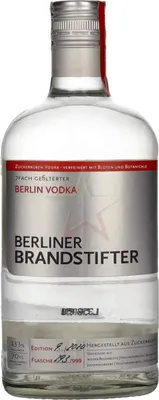 Produktbild von Berliner Brandstifter Berlin Vodka 43.30 %  0,70 lt.