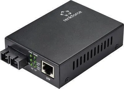 Obrázok produktu pre Renkforce RF-4581874 CAT 6, SC Duplex Netzwerk-Medienkonverter 1.000 MBit/s (RF-4581874)