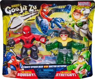 Produktbild von Moose Toys 41378 - HEROES OF GOO JIT ZU Marvel S5 - "Battle-"pack - Ultimate Spiderman vs Dr Octopus