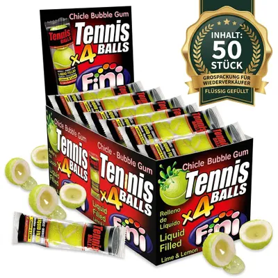 Image de Balle de tennis 4 pièces 1000g