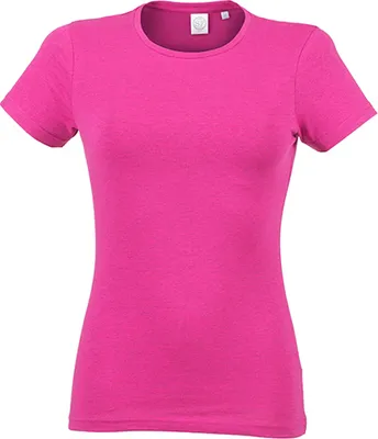 Produktbild von SF Women SK121 | Damen Feel Good Stretch T / weiches Tragegefühl - Farbe: Heather Pink - Größe: L