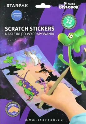 Obrázok produktu pre Kreatívna sada Diplodok samolepky STARPAK 548946