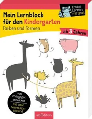 Obrázok produktu pre Mein Lernblock für den Kindergarten - Farben und Formen