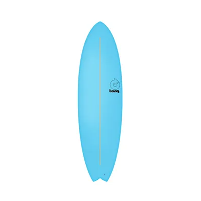 Image de Planche de surf TORQ Softboard 6.3 Mod Fish Bleu