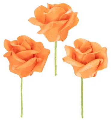 Produktbild von Kunstblumen Rose für Hochzeitsdeko und kreative Bastelprojekte, 100 Stück