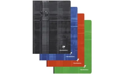 Produktbild von Clairefontaine 69145C, Muster, Gemischte Farben, 96 Blätter, 90 g/m², Softcover, Universal