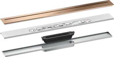 Immagine prodotto di hansgrohe AXOR Drain, set de finition pour caniveau, 700mm, 42520300, 42520300