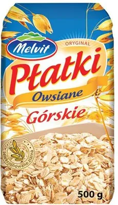 PŁATKI OWSIANE GÓRSKIE 500G MELVIT