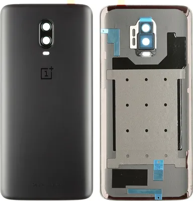 Produktbild von Gehäuse Rückseite für Oneplus 6T (A6010, A6013), Schwarz