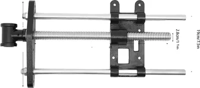 Obrázok produktu pre Drevený zverák, odolná konštrukcia, ergonomická rukoväť, 50 26 cm