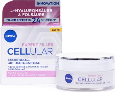 Image de Nivea Expert Filler Cellular, Crème de jour avec SPF15, 50 ml
