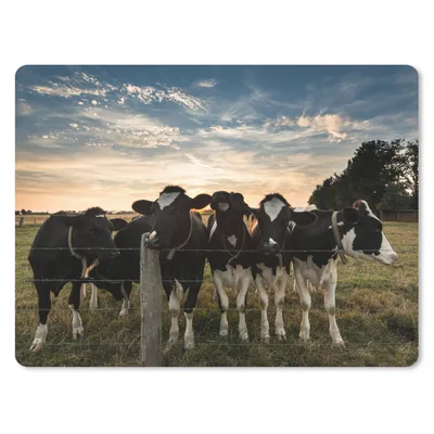 Produktbild von MuchoWow® Mauspad Mousepad Tiere - Kuh 23x19 cm - Mousepads - Maus Mat - Pad - Mausunterlage - Schreibtischunterlage - Mauspad