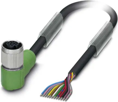 Obrázok produktu pre Phoenix Contact 1554924, 5 m, Čierna, Polyvinylchlorid (PVC), Nemecko, -25 - 80 °C, 255,6 g