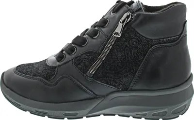 Produktbild von Waldläufer Tonia Schnürstiefel Schwarz in Gr. 44.5