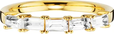 Produktbild von cai Ring 925/- Sterling Silber vergoldet Weißtopas