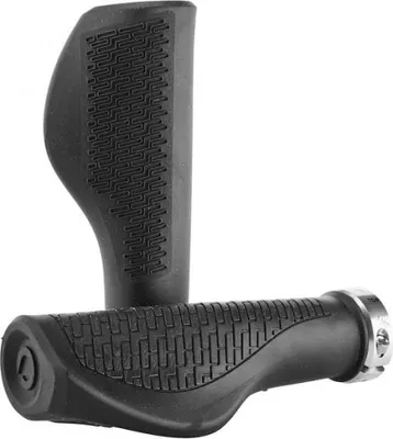 Image de Poignées de guidon Procraft ergonomiques, modèle standard, couleur noire - conception ergonomique...