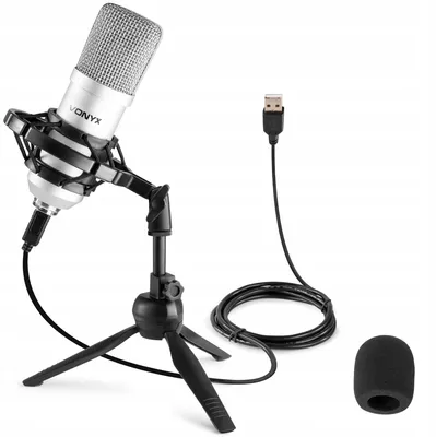 Obrázek produktu pro Vonyx CM300S, Studiový mikrofon, -37 dB, 30 - 20000 Hz, 200 ohm, Kardioidní, Kabel