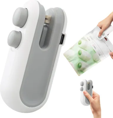 Obrázok produktu pre Verk 24545 Ručná mini zváračka fólií s magnetom, USB, 2 v 1