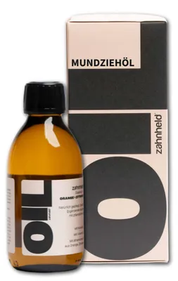 Produktbild von Zahnheld Mundziehöl Balance, Ölziehen, Orange, Zitrone, Minze, 200 ml