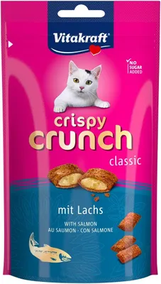Obrázek produktu pro Vitakraft Cat Crispy Crunch losos 60g [2428815]