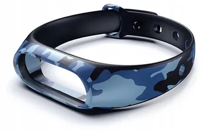 Zdjęcie produktu dla Opaska / pasek ChronSmarta do smartband'a Xiaomi Mi Band 3 / 4 (Niebieski moro)