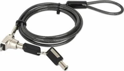 Produktbild von MANHATTAN Laptopschloss mit Schlüssel Nano-Sicherheitsslot