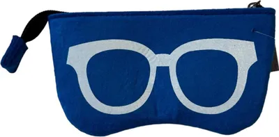 Produktbild von Brillenetui aus Vlies - stilvoller Schutz für Deine Brille - hochwertige Qualität - 17,5 cm x 9,5 cm - ideal für Zuhause und unterwegs