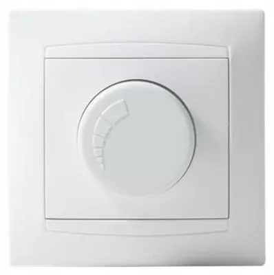 Immagine prodotto di TG ELECTRO LUNA LED - Dimmer a rotazione, bianco, da incasso