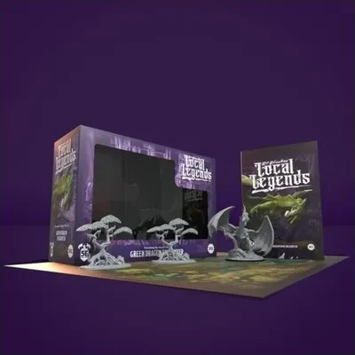 Produktbild von Grüner Drache Miniatur – Epische Begegnungen für Rollenspiele